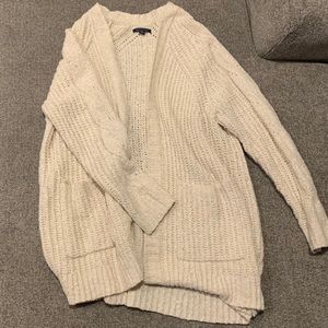 American Eagle Cable Knit Cardigan